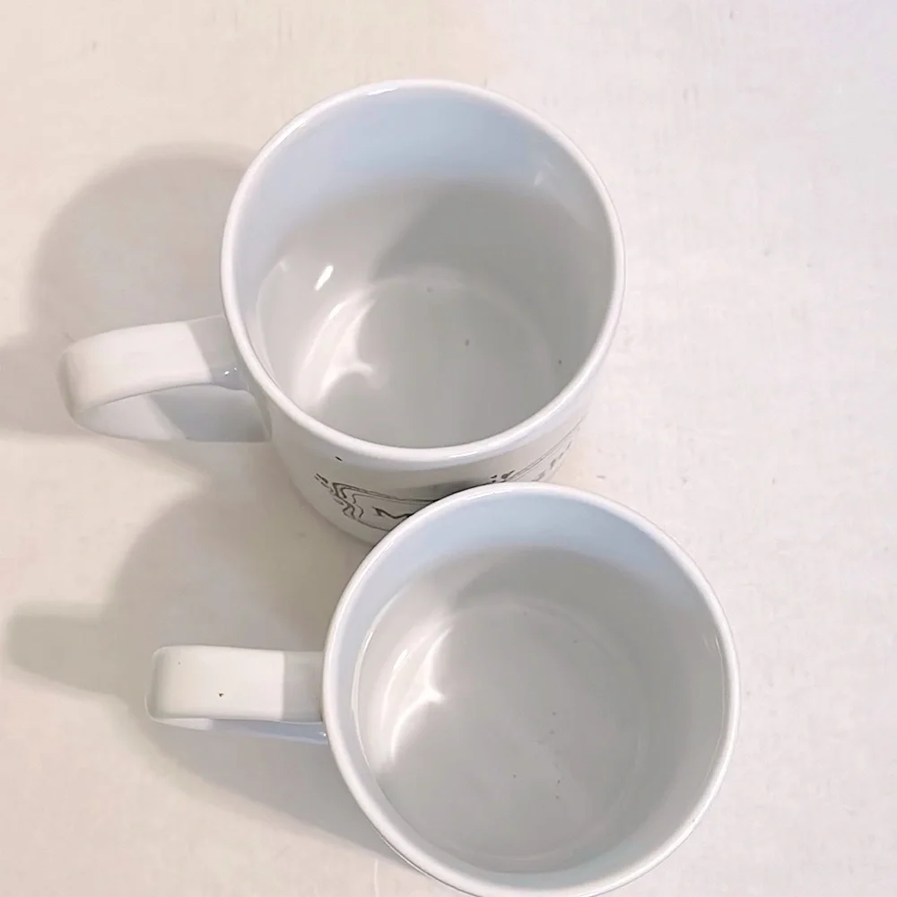 Pier 1 Mug Set Mr. Right Mrs. Always Right 14oz